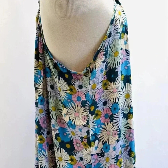 NWT SO GOODS FOR LIFE Juniors Sleeveless Halter Neck Floral Mini Dress Size XXL - Picture 6 of 10